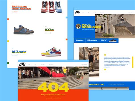 Nike SB website